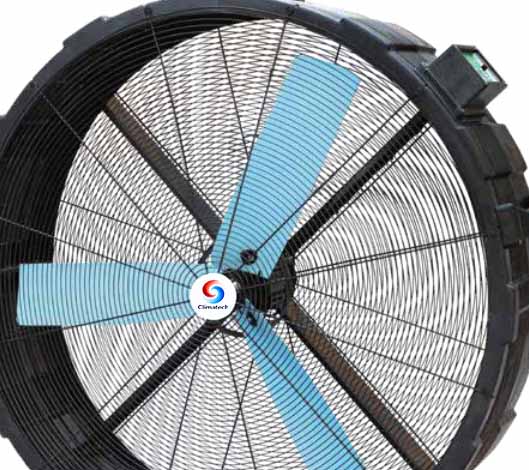 60 Inch Giant Industrial Fan - Extra Quiet - Details