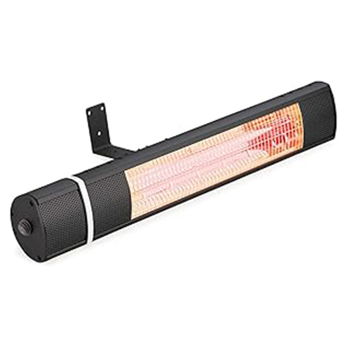 Infrared Heater Water Resistant | Space 2000W | Stainless Steel - View 3