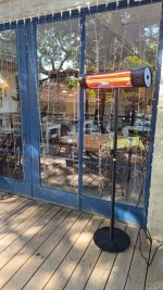 Infrared Heater | Model DALLAS 2000W | With Adjustable Black Stand - View 5