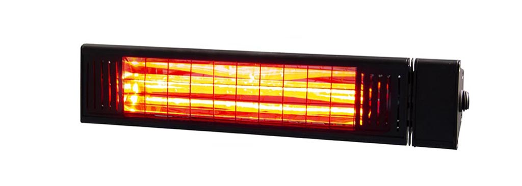 Infrared Heater | Model NEPTUNE 2000W | Matte Black