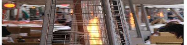 Flame Pyramid Patio Heater - Details