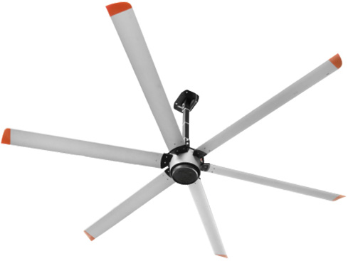 Giant Industrial Ceiling Fan - 2.5 Meter Diameter, Industrial Air circulation