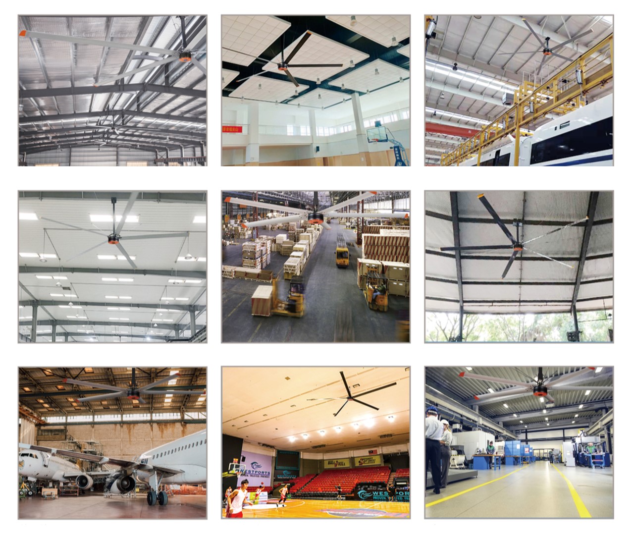 Giant Industrial Ceiling Fan - 4.3 Meter Diameter, Industrial Air circulation - View 6