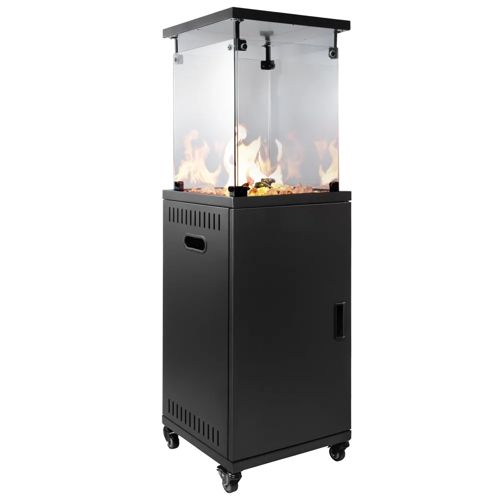 Portable Garden Fireplace | Gas System