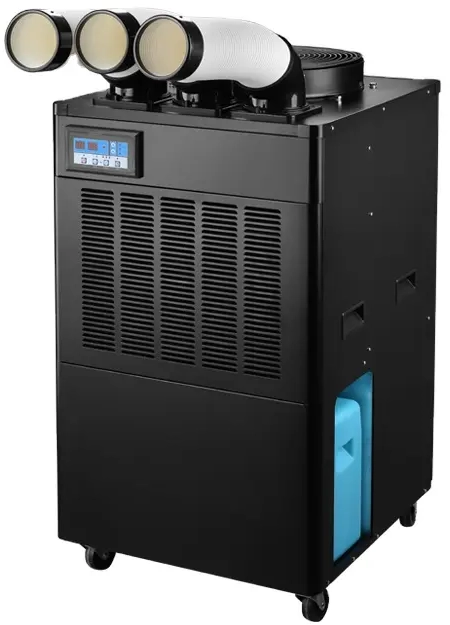 Industrial Portable Air Conditioner for Server Rooms Model BGK B71 - Three Outlets