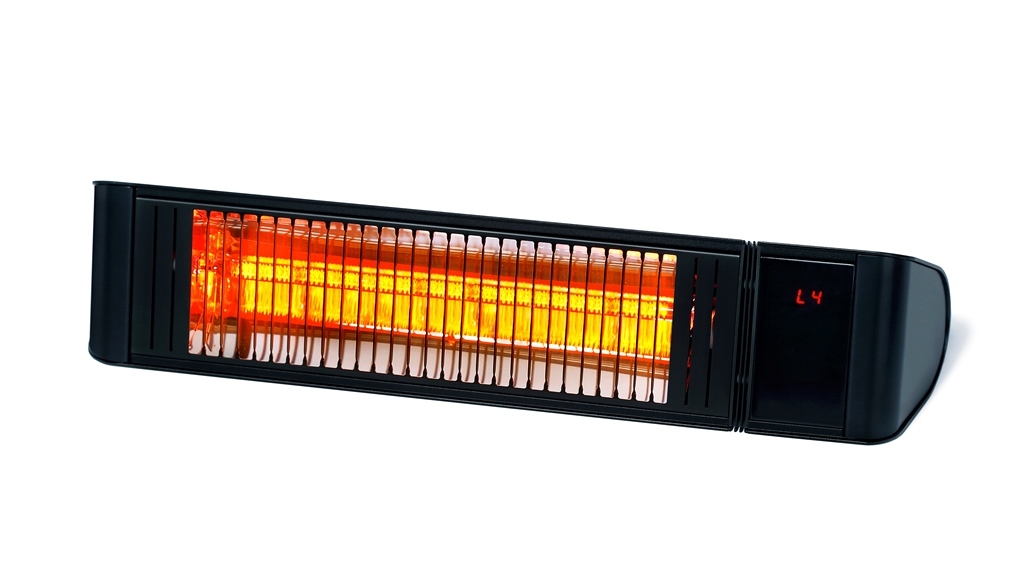 Infrared Heater | Volcan Premium Model 2000W | Matte Black