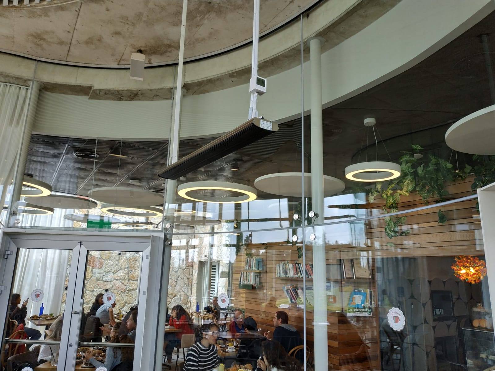 Infrared Heater with Remote control | Model INFRABLACK 3200W | Matte Black - View 5