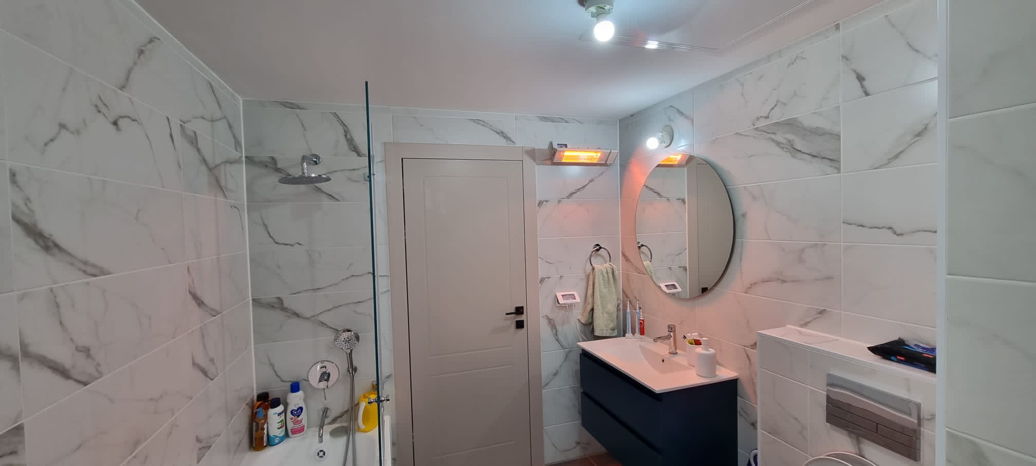 Infrared Heater | Model NEPTUNE 1500W | Matte White - Details