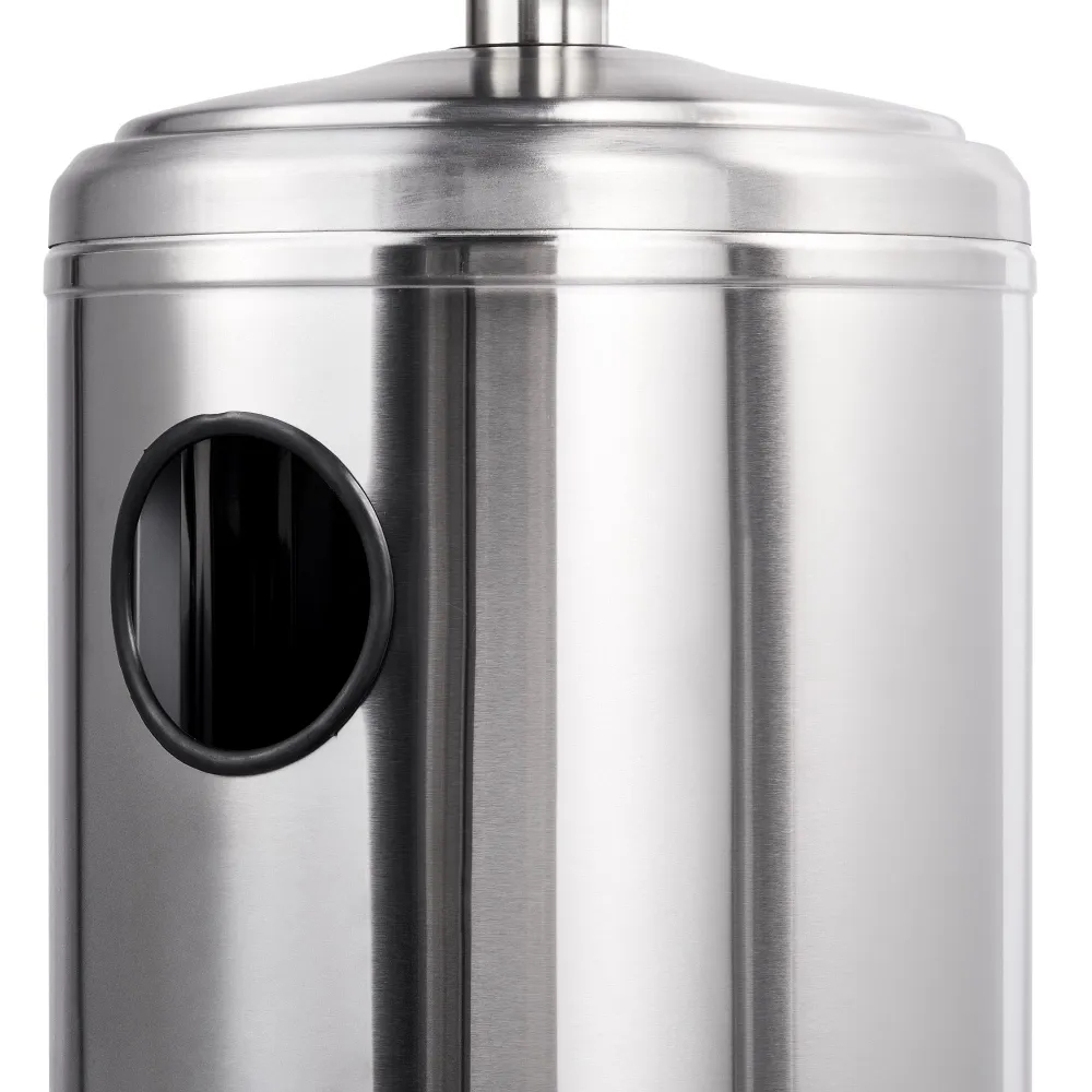 Professional Stainless Steel Gas Heating Mushroom + Gas Valve - View 3