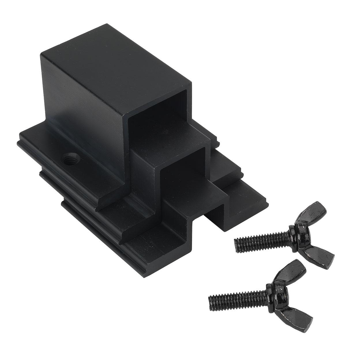 Quick Connection for Heaters for Hanging on Rods or Columns