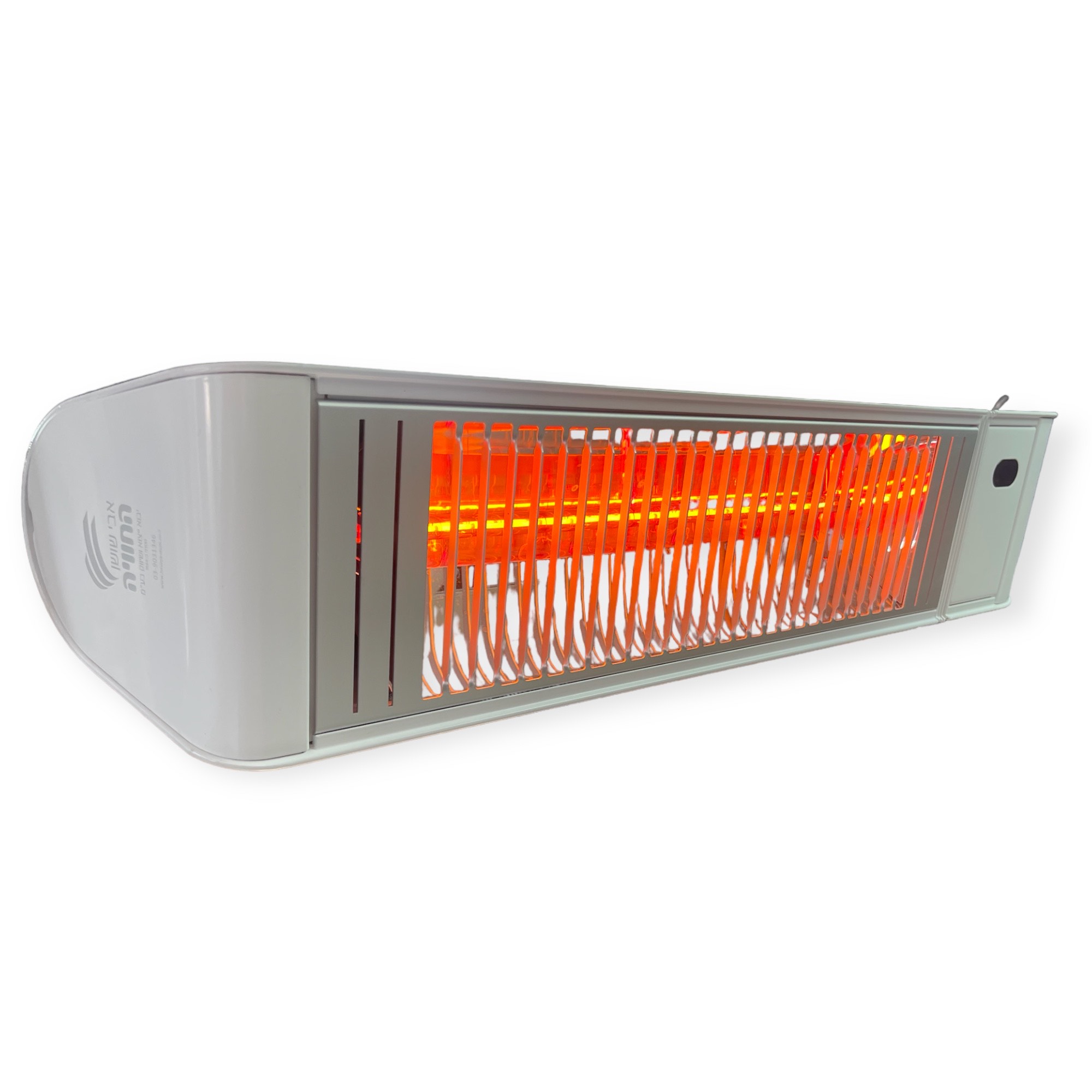 Infrared Heater with Remote control | Volcan premium 2000W Model | Matte White