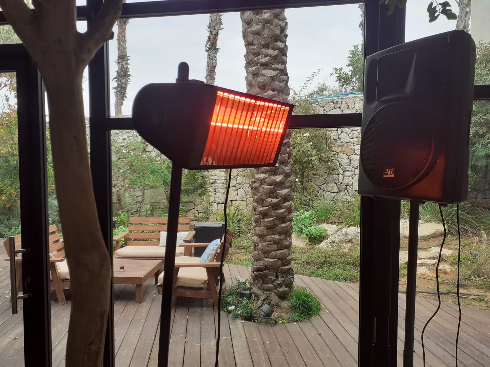 Infrared Heater Including Black Stand and Remote control | Model BOSTON premium 2000W - View 7