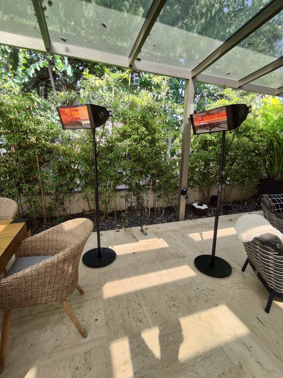 Infrared Heater Including Black Stand and Remote control | Model BOSTON premium 2000W - View 8