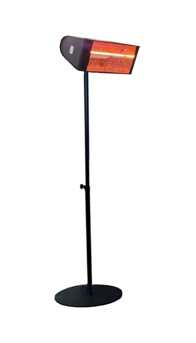 Infrared Heater Including Black Stand and Remote control | Model BOSTON premium 2000W