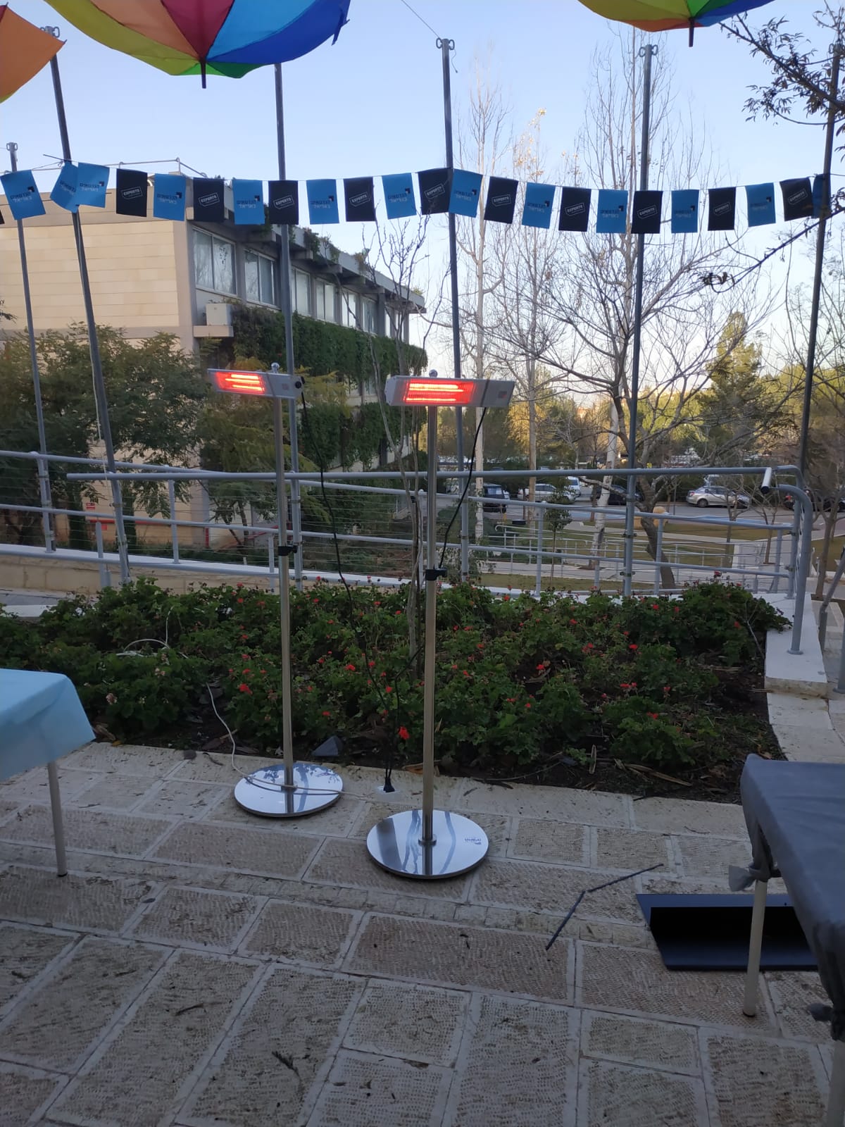 Infrared Heater including Stainless Steel Stand and Remote control | Model TITAN 1500W | Stainless Steel - Details