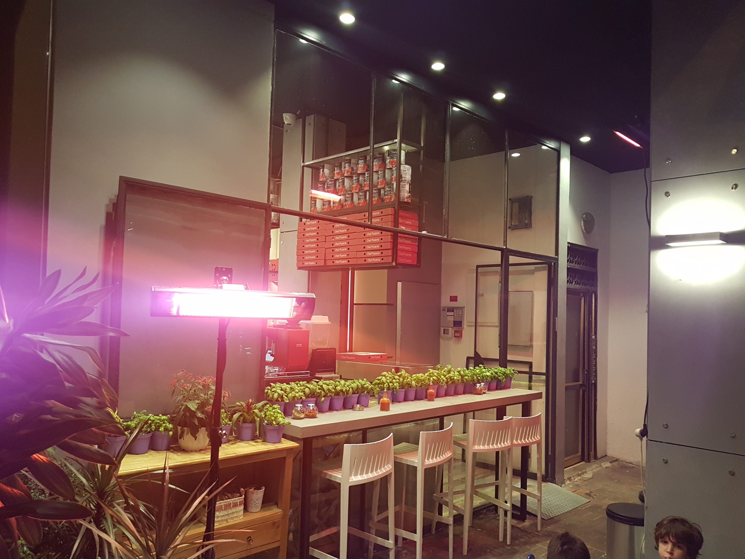 Infrared Heater | Model ZEUS GOLD 2000W | Matte Black - View 3