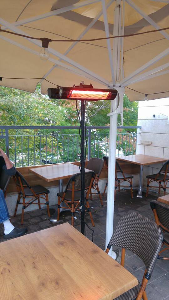 Infrared Heater | Model ZEUS GOLD 2000W | Matte Black - View 6