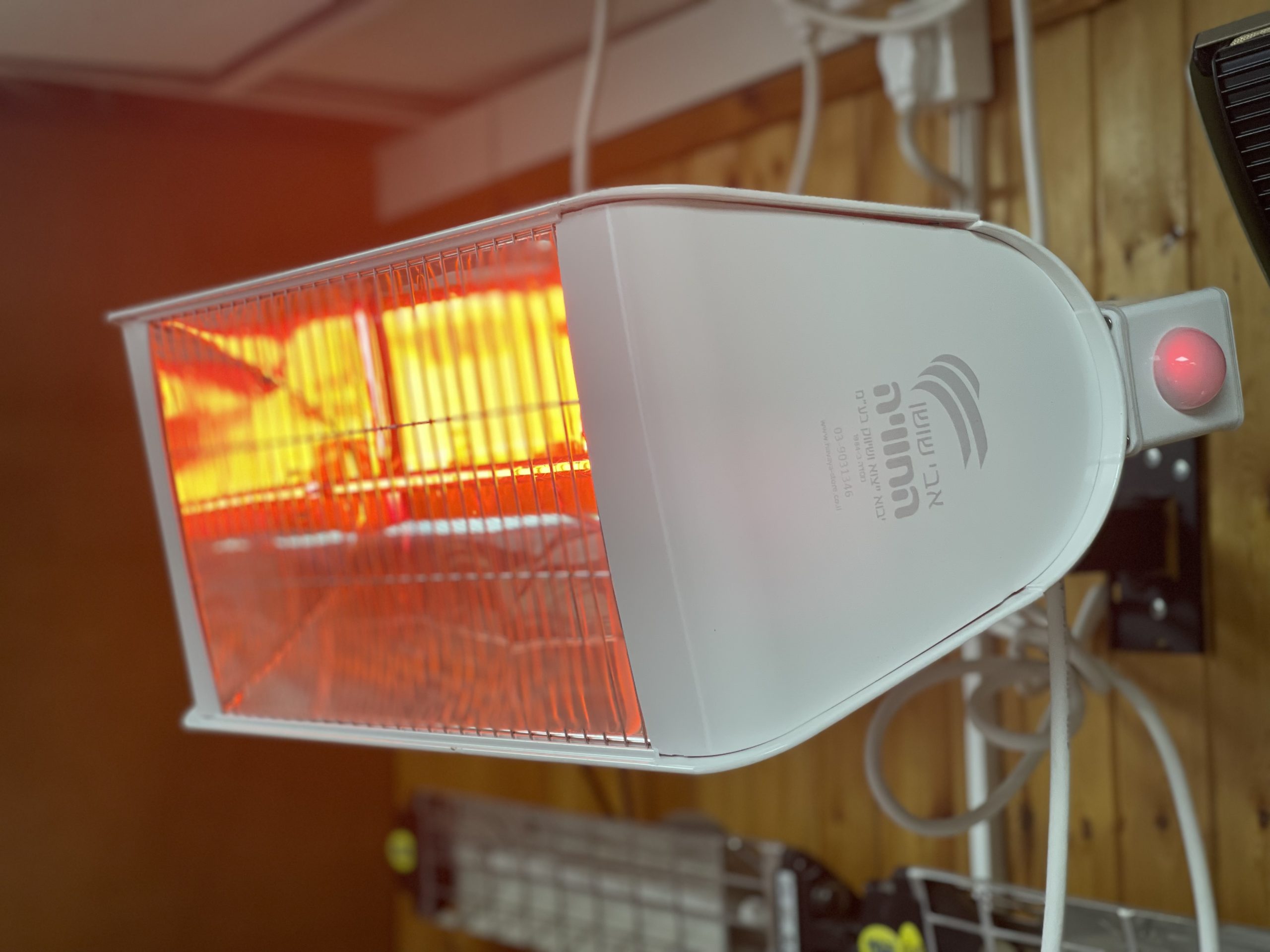 Infrared Heater + Remote control | Model BOSTON premium 2500W | Matte White - Details