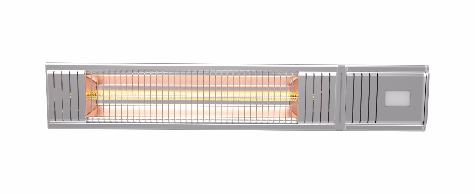Infrared heater + Remote control | Model TITAN 1500W | Stainless Steel