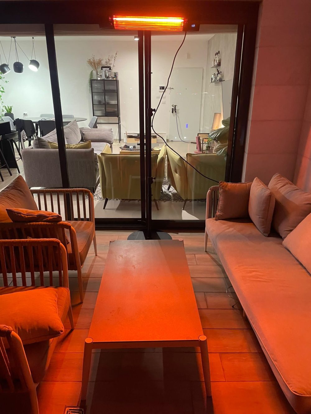 Infrared Heater | Model DALLAS 2000W | Black - Details