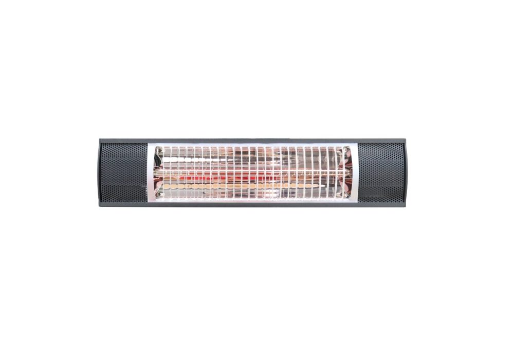 Infrared Heater Including Stand | Model ZEUS GOLD 1500W | Matte Black