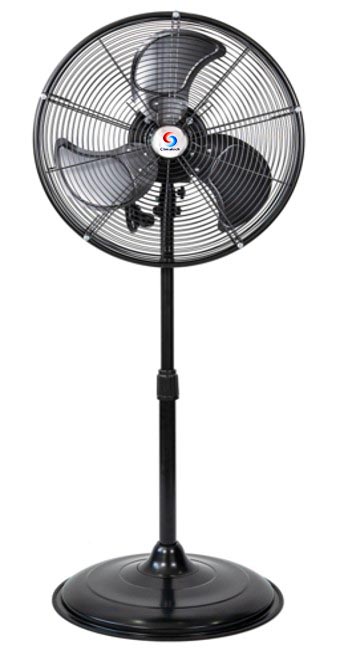 20" Drum Stand Fan – STORM Model SFSD1-500BW