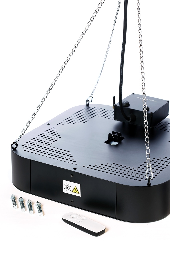 Volcano Top Premium 2000W Infrared Ceiling Heater | Water Resistant - View 3